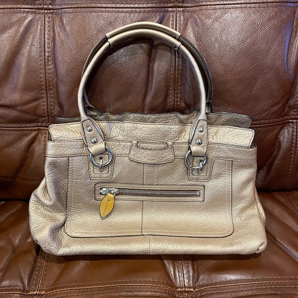 Coach leather satchel - Picture 3 of 6